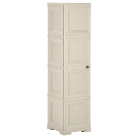 Vanila Ice wooden design plastic wardrobe 40x43x164 cm by vidaXL, Lockers and storage cabinets - Ref: Foro24-340599, Price: 1...