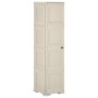 Vanila Ice wooden design plastic wardrobe 40x43x164 cm by vidaXL, Lockers and storage cabinets - Ref: Foro24-340599, Price: 1...