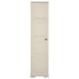 Vanila Ice wooden design plastic wardrobe 40x43x164 cm by vidaXL, Lockers and storage cabinets - Ref: Foro24-340599, Price: 1...