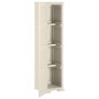 Vanila Ice wooden design plastic wardrobe 40x43x164 cm by vidaXL, Lockers and storage cabinets - Ref: Foro24-340599, Price: 1...