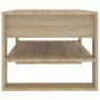 Sonoma oak plywood coffee table 102x55x45 cm by vidaXL, Coffee table - Ref: Foro24-810902, Price: 65,59 €, Discount: %