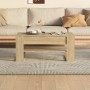 Sonoma oak plywood coffee table 102x55x45 cm by vidaXL, Coffee table - Ref: Foro24-810902, Price: 65,59 €, Discount: %