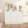 White plywood sideboard 90.5x30x70 cm by vidaXL, Sideboards - Ref: Foro24-811187, Price: 76,13 €, Discount: %