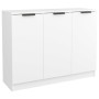 White plywood sideboard 90.5x30x70 cm by vidaXL, Sideboards - Ref: Foro24-811187, Price: 76,13 €, Discount: %