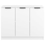 White plywood sideboard 90.5x30x70 cm by vidaXL, Sideboards - Ref: Foro24-811187, Price: 76,13 €, Discount: %