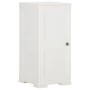 White angora wood design plastic wardrobe 40x43x85.5 cm by vidaXL, Lockers and storage cabinets - Ref: Foro24-340608, Price: ...