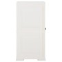 White angora wood design plastic wardrobe 40x43x85.5 cm by vidaXL, Lockers and storage cabinets - Ref: Foro24-340608, Price: ...