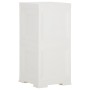 White angora wood design plastic wardrobe 40x43x85.5 cm by vidaXL, Lockers and storage cabinets - Ref: Foro24-340608, Price: ...