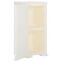 White angora wood design plastic wardrobe 40x43x85.5 cm by vidaXL, Lockers and storage cabinets - Ref: Foro24-340608, Price: ...