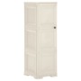 Vanila Ice wooden design plastic wardrobe 40x43x125 cm by vidaXL, Lockers and storage cabinets - Ref: Foro24-340603, Price: 1...