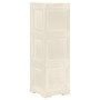 Vanila Ice wooden design plastic wardrobe 40x43x125 cm by vidaXL, Lockers and storage cabinets - Ref: Foro24-340603, Price: 1...