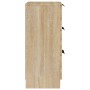 Aparadores 2 uds madera contrachapada roble Sonoma 30x30x70 cm de vidaXL, Aparadores - Ref: Foro24-811158, Precio: 105,71 €, ...