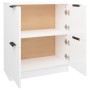 Glossy white plywood sideboard 60x30x70 cm by vidaXL, Sideboards - Ref: Foro24-811103, Price: 71,99 €, Discount: %