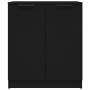 Aparador de madera contrachapada negro 60x30x70 cm de vidaXL, Aparadores - Ref: Foro24-811062, Precio: 53,57 €, Descuento: %