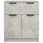 Aparador de madera contrachapada gris hormigón 60x30x70 cm de vidaXL, Aparadores - Ref: Foro24-811092, Precio: 63,54 €, Descu...