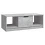 Mesa de centro madera de ingeniería gris hormigón 102x50x36 cm de vidaXL, Mesas de centro - Ref: Foro24-811353, Precio: 66,66...