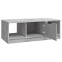 Mesa de centro madera de ingeniería gris hormigón 102x50x36 cm de vidaXL, Mesas de centro - Ref: Foro24-811353, Precio: 66,66...