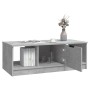 Mesa de centro madera de ingeniería gris hormigón 102x50x36 cm de vidaXL, Mesas de centro - Ref: Foro24-811353, Precio: 66,66...