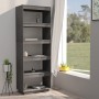 Pine wood gray shelf/space divider 60x35x167 cm by vidaXL, Bookcases and shelves - Ref: Foro24-810876, Price: 71,10 €, Discou...