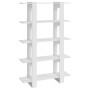 Shiny white shelf/space divider 100x30x160 cm by vidaXL, Bookcases and shelves - Ref: Foro24-811535, Price: 75,10 €, Discount: %