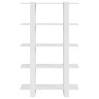 Shiny white shelf/space divider 100x30x160 cm by vidaXL, Bookcases and shelves - Ref: Foro24-811535, Price: 75,10 €, Discount: %