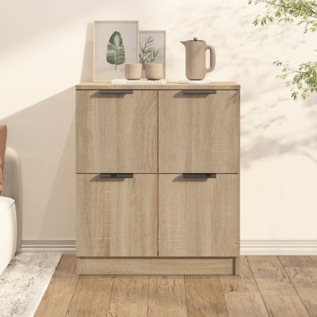 Sonoma Anrichte aus eichenfarbenem Sperrholz 60x30x70 cm von vidaXL, Sideboards - Ref: Foro24-811100, Preis: 68,24 €, Rabatt: %