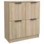 Plywood oak Sonoma color sideboard 60x30x70 cm by vidaXL, Sideboards - Ref: Foro24-811100, Price: 68,24 €, Discount: %