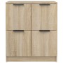 Plywood oak Sonoma color sideboard 60x30x70 cm by vidaXL, Sideboards - Ref: Foro24-811100, Price: 68,24 €, Discount: %