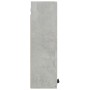 Armario de baño con espejo color gris hormigón 64x20x67 cm de vidaXL, Tocadores de baño - Ref: Foro24-811317, Precio: 82,80 €...