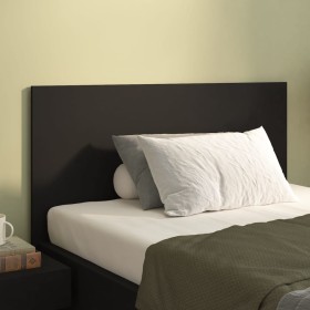 Black plywood bed headboard 120x1.5x80 cm by vidaXL, Headboards and footboards - Ref: Foro24-811026, Price: 48,99 €, Discount: %