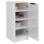 Shoe cabinet made of white glossy plywood, 30x35x70 cm by vidaXL, Shoe racks and shoe organizers - Ref: Foro24-811418, Price:...