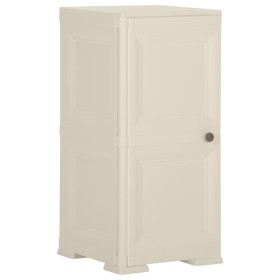 Vanila Ice plastic wardrobe with wood design, 40x43x85.5 cm. by vidaXL, Lockers and storage cabinets - Ref: Foro24-340607, Pr...