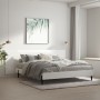 Glossy white plywood bed headboard 240x1.5x80 cm by vidaXL, Headboards and footboards - Ref: Foro24-811058, Price: 69,91 €, D...