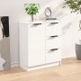 Anrichte aus Sperrholz glänzend weiß 60x30x70 cm von vidaXL, Sideboards - Ref: Foro24-811085, Preis: 86,36 €, Rabatt: %