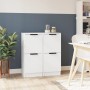 Sideboards 2 Stück weißes Sperrholz 30x30x70 cm von vidaXL, Sideboards - Ref: Foro24-811170, Preis: 72,79 €, Rabatt: %