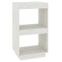 Estantería madera maciza de pino blanca 40x35x71 cm de vidaXL, Librerías y estanterías - Ref: Foro24-810840, Precio: 35,09 €,...