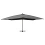 Cantilever parasol with anthracite wooden pole 400x300 cm by vidaXL, Umbrellas - Ref: Foro24-318430, Price: 183,05 €, Discoun...