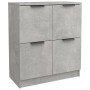 Concrete gray plywood sideboard 60x30x70 cm by vidaXL, Sideboards - Ref: Foro24-811101, Price: 55,20 €, Discount: %