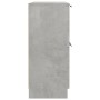 Aparador de madera contrachapada gris hormigón 60x30x70 cm de vidaXL, Aparadores - Ref: Foro24-811101, Precio: 51,75 €, Descu...