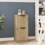 Oak Sonoma plywood sideboard 30x30x70 cm by vidaXL, Sideboards - Ref: Foro24-811175, Price: 44,78 €, Discount: %