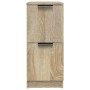 Aparador de madera contrachapada roble Sonoma 30x30x70 cm de vidaXL, Aparadores - Ref: Foro24-811175, Precio: 42,82 €, Descue...