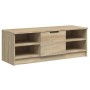 Mueble de TV madera contrachapada color roble 102x35,5x36,5 cm de vidaXL, Muebles TV - Ref: Foro24-811370, Precio: 62,61 €, D...