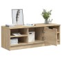 Mueble de TV madera contrachapada color roble 102x35,5x36,5 cm de vidaXL, Muebles TV - Ref: Foro24-811370, Precio: 62,61 €, D...