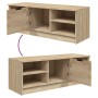 Mueble de TV madera contrachapada color roble 102x35,5x36,5 cm de vidaXL, Muebles TV - Ref: Foro24-811370, Precio: 62,61 €, D...