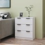 White plywood sideboard 60x30x70 cm by vidaXL, Sideboards - Ref: Foro24-811070, Price: 88,10 €, Discount: %