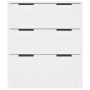 Sperrholz Anrichte weiß 60x30x70 cm von vidaXL, Sideboards - Ref: Foro24-811070, Preis: 88,10 €, Rabatt: %