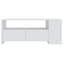 Mesa de centro madera de ingeniería blanco 102x55x42 cm de vidaXL, Mesas de centro - Ref: Foro24-810917, Precio: 85,62 €, Des...