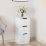 Glossy white plywood sideboard 30x30x70 cm by vidaXL, Sideboards - Ref: Foro24-811163, Price: 69,48 €, Discount: %