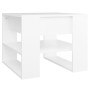 Mesa de centro madera contrachapada blanco 55,5x55x45 cm de vidaXL, Mesas de centro - Ref: Foro24-810908, Precio: 41,99 €, De...