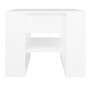 Mesa de centro madera contrachapada blanco 55,5x55x45 cm de vidaXL, Mesas de centro - Ref: Foro24-810908, Precio: 41,99 €, De...